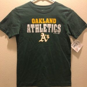 NWT Oakland Athletics Baseball Jersey T-Shirt